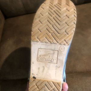 Dansko Shoes - Blue striped Dansko Dansko Shoes - Blue striped Dansko
